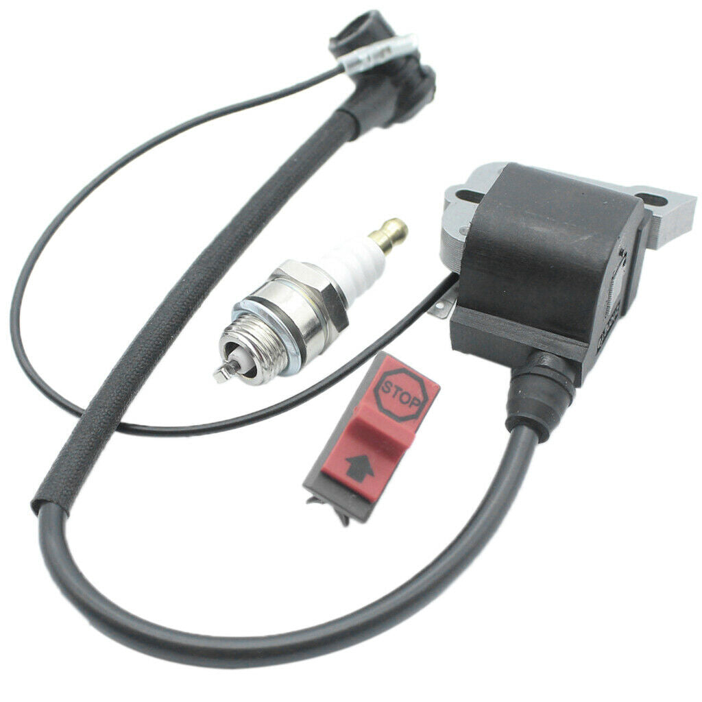 Ignition Coil Spark Plug Stop Switch Kit For  Chainsaw Replacement