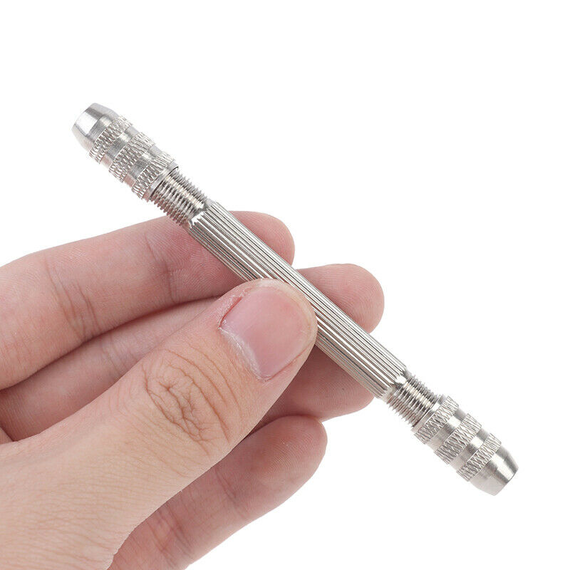 Braid Pin Vise Hexagonal Double Ended Pin Vice Wire Tool Hand-twisted Dri.l8