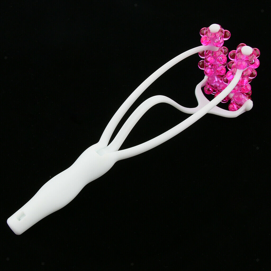 2 in 1 Face Chin Neck Beauty Tool , Roller Massager Lift Up V Line Double Chins
