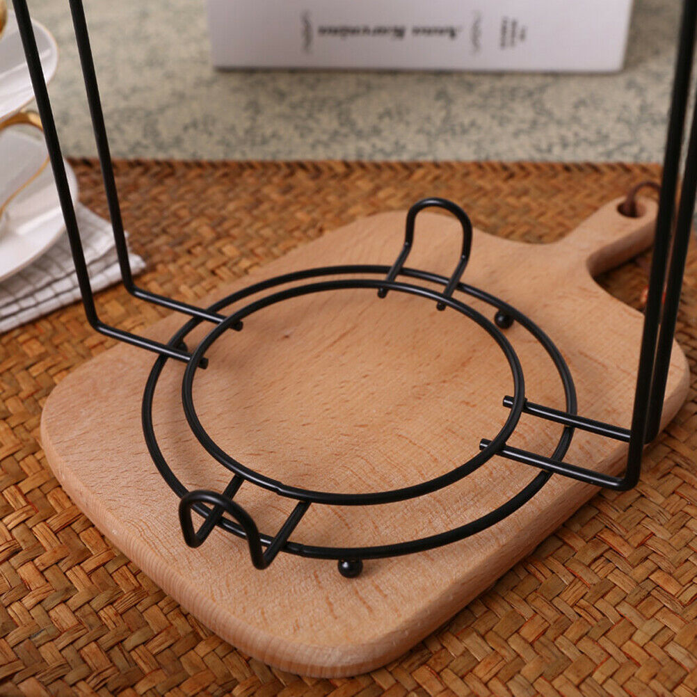 1PCS Tea Cups Display Stand Stainless Steel Drying Rack Anti-rust Cups Holder