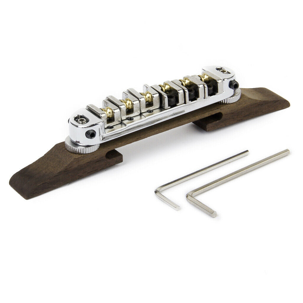 Replacement Electric Guitar Rosewood Bridge Saddles for Guitar Lover Musical