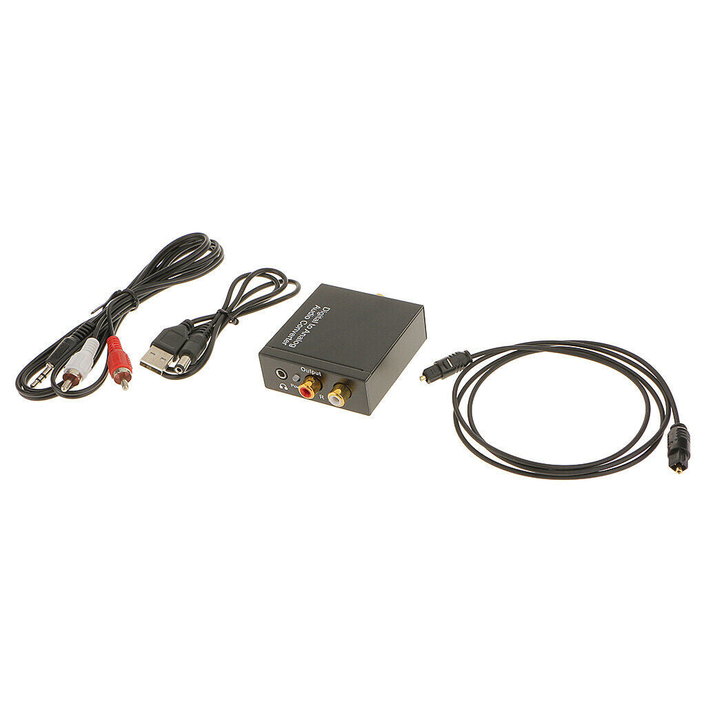 Digital  to Analog L / R Audio Converter for TV DVD Home Theater Media