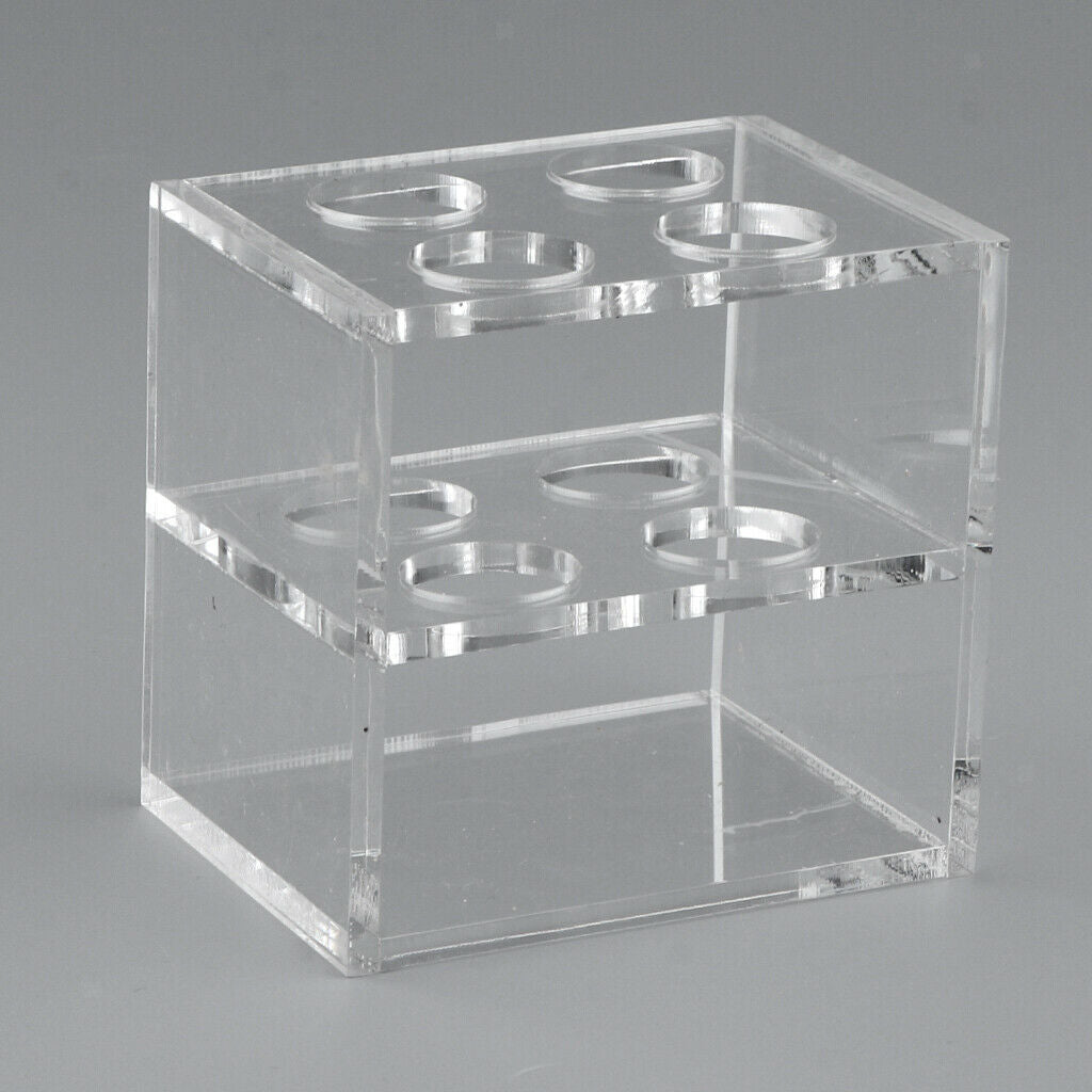 Acrylic Tattoo Machine Stand / Dispaly Holder,Dual Tiers Design -  Stable and