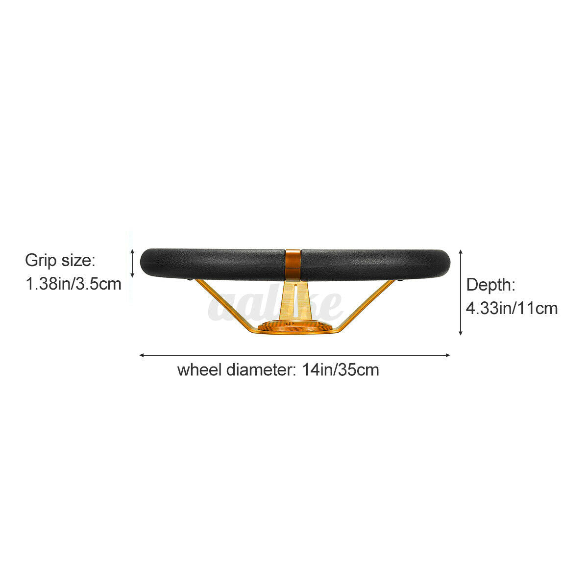 14 inch 350mm  Drifting Racing Car Steering Wheel, Aluminum Alloy Sports