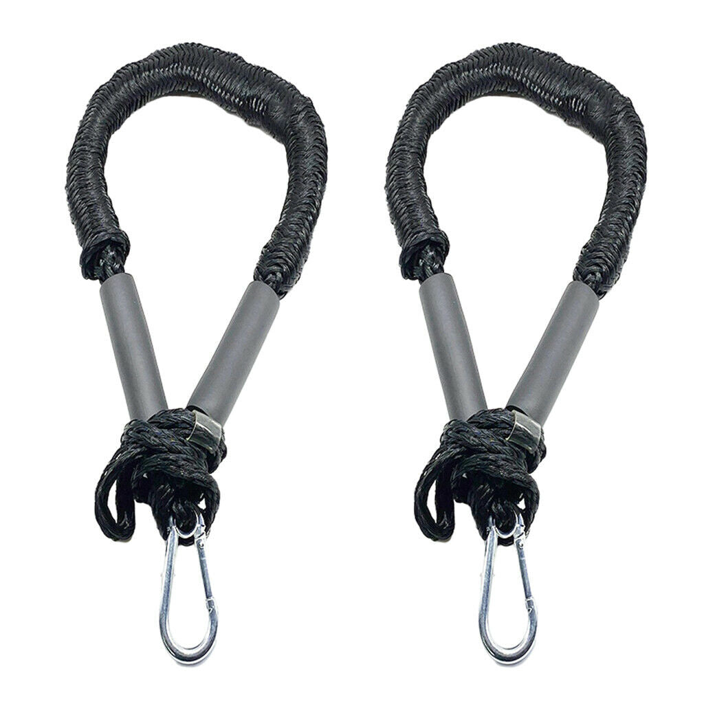 Bungee Dock Lines 4 ft Marine Rope for Boat Jet Ski Anchors Docks Tie Down