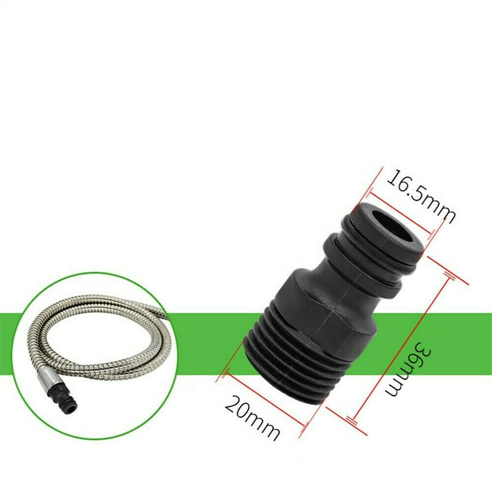Thread Pipe Nipple Fitting car wash water gun connector Industrial connector*2pc
