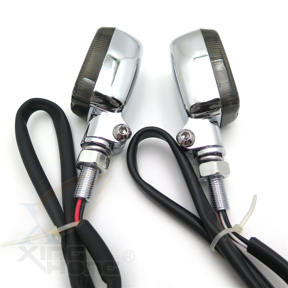 10mm Screw Turn Signals Blinker Smoke Aluminum Blinker Light for universal bike
