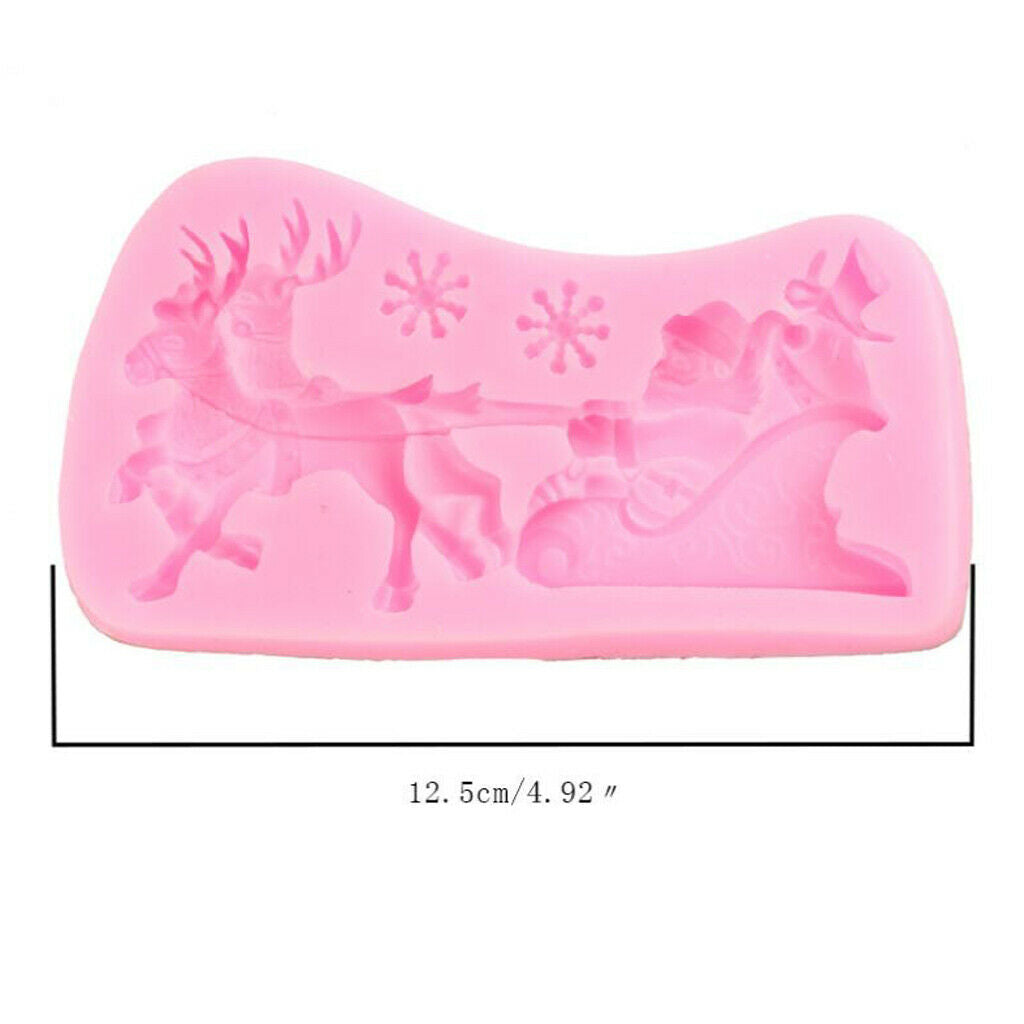 Silicone cake mold, cake decor, fondant chocolate mold for Christmas