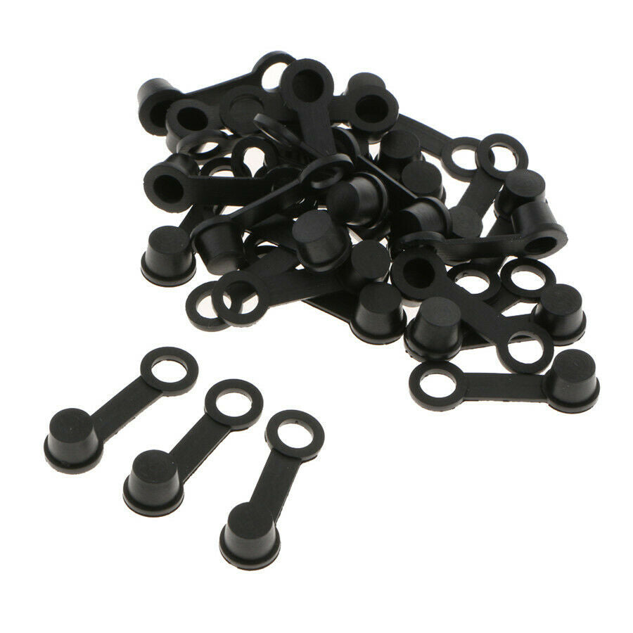 Universal 8mm Screw Rubber Caps for Bleeder Valve Brake Calipers Slave Cylinders