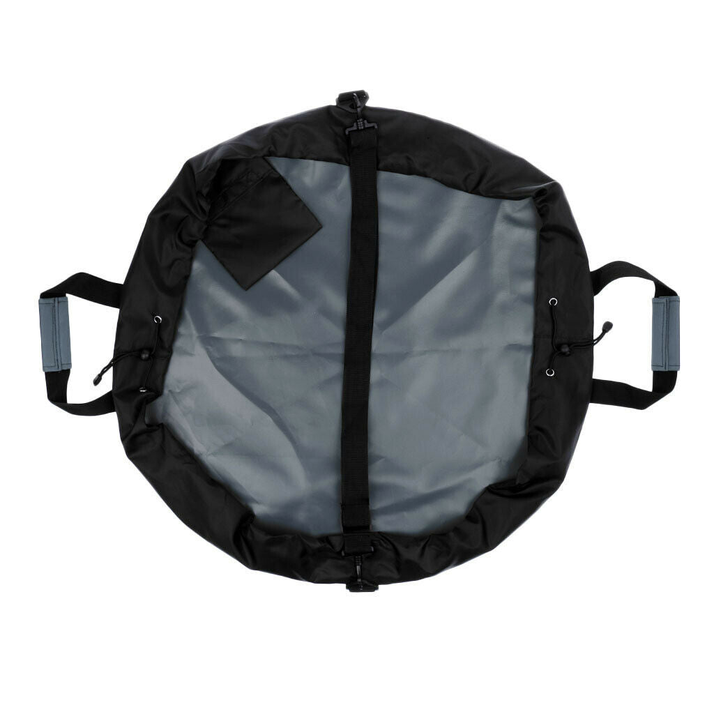 2 pieces wetsuit changing mat Waterproof changing mat with handle strap