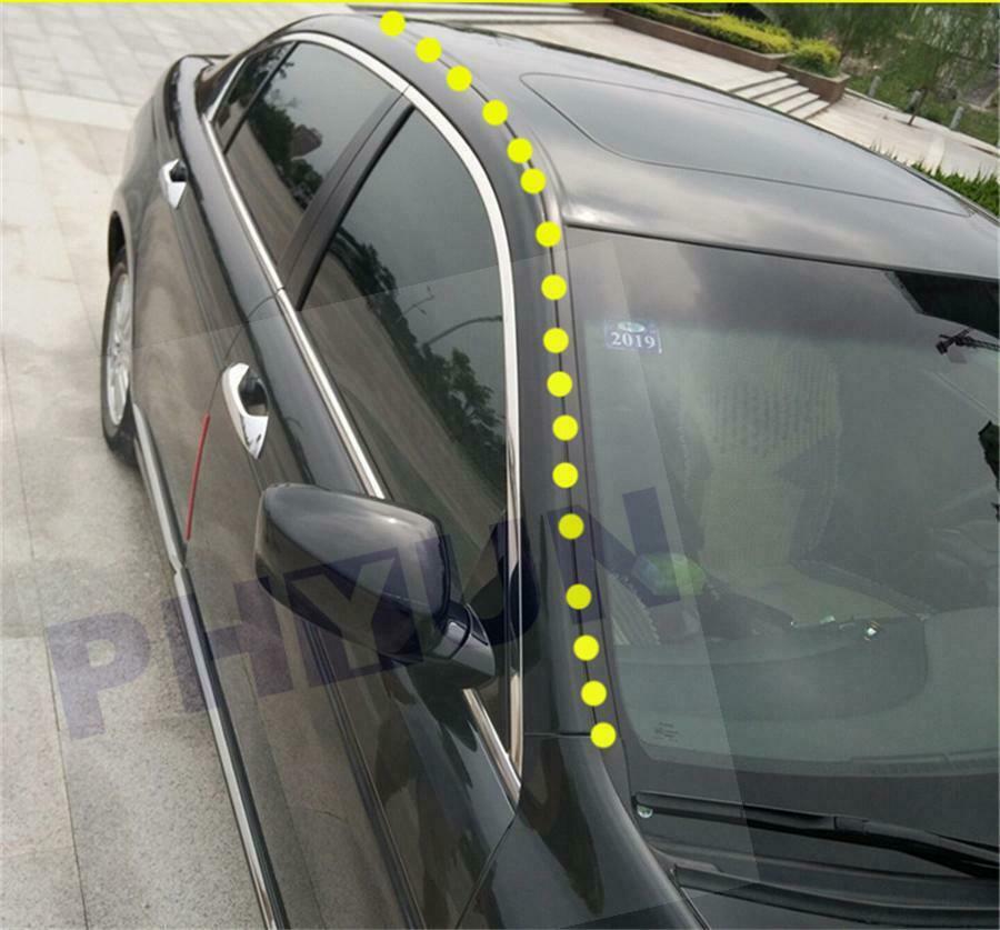 5m 20mm Rubber Seal Car Front Rear Windshield Sunroof Waterproof Dustproof Edge