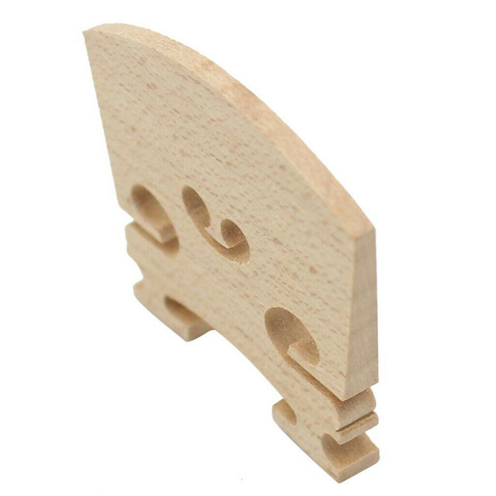 5 Pieces 4/4 Violin Bridge Maplewood DIY for Violinist Students Beginners