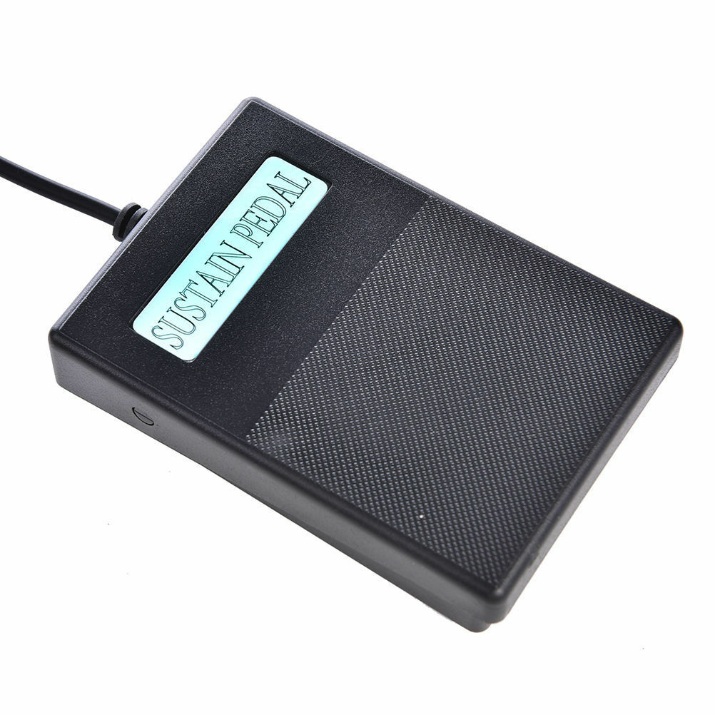 Foot Sustain Pedal Controller Switch For Electronic Keyboard Piano GuitarDD