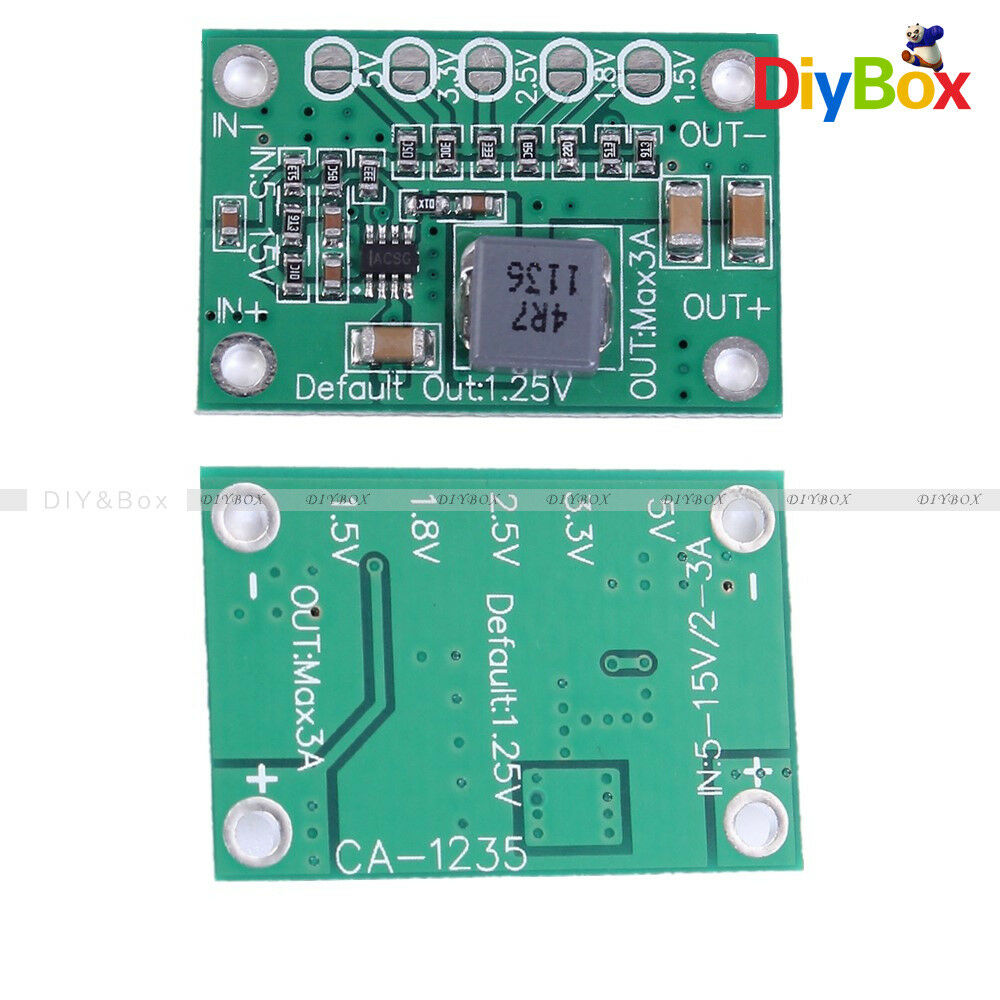 Buck Converter Step Down Power Module 5~16V to 1.5V 1.8V 2.5V 3.3V 5V