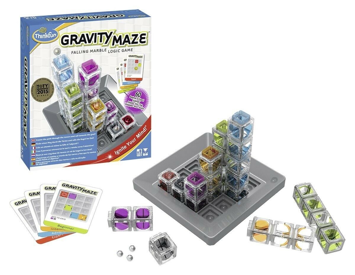 76339 Ravensburger Gravity Maze Suitable for ages 10 Years and up.