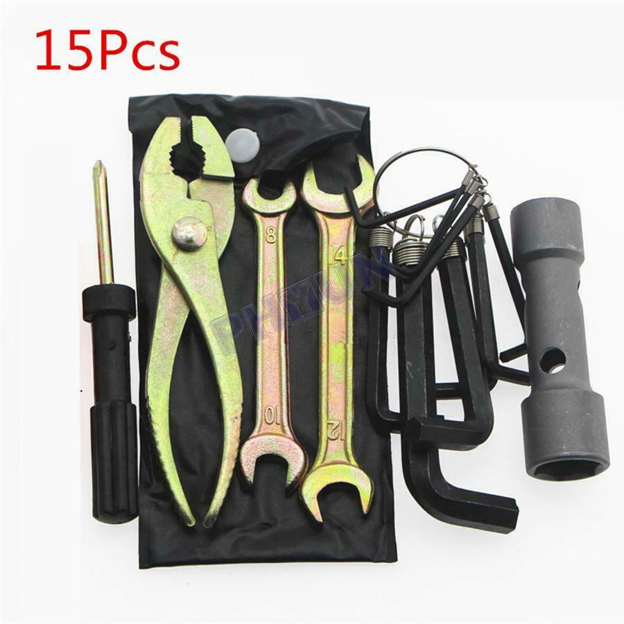 15x Motorcycle ATV Nos Tool Installation & Removal Tools Kit Scooter Universal