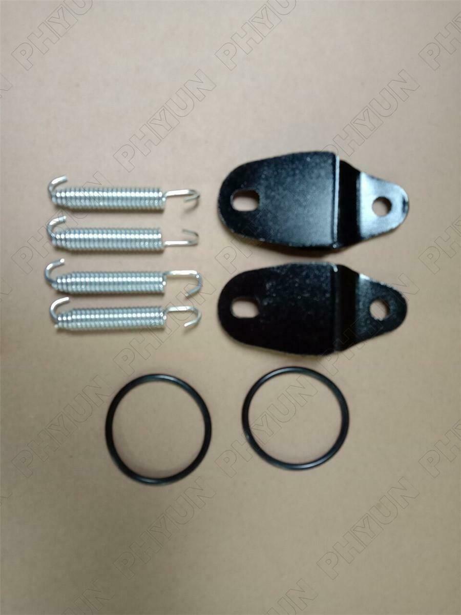 For 1987-06 Yamaha Banshee 350 YFZ350 Exhaust Muffler Stays Springs O-Rings kit
