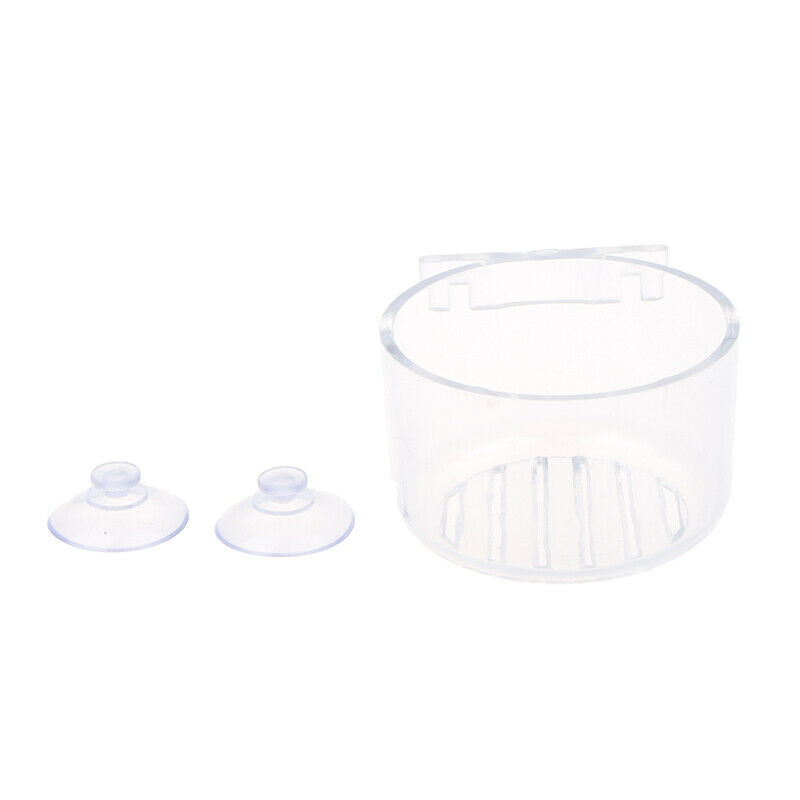 1PC Aquarium Decor Hanging Fish Tank Mini Glass Pot Water Potted Planting.l8