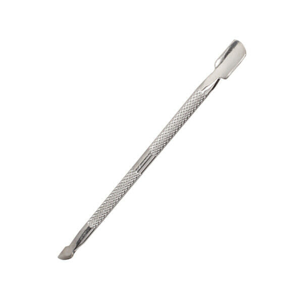 2 Sided Nail Pusher Stainless Steel Cuticle Remover Hard Skin Cleaning Tool