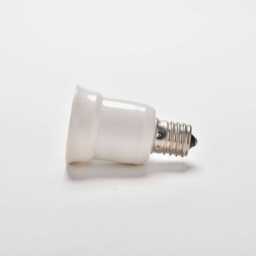 E17 to E27 Socket Base LED Halogen CFL Light Bulb Adapter Converter Holde.l8