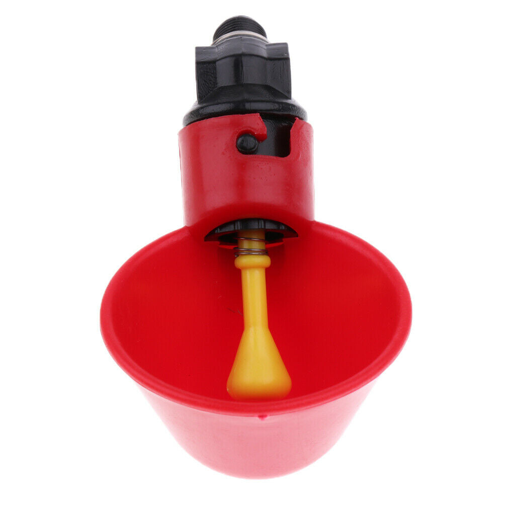 5 Pcs Automatic Pigeon Drinkers ABS Watering Cups Feeder for Cage Coop