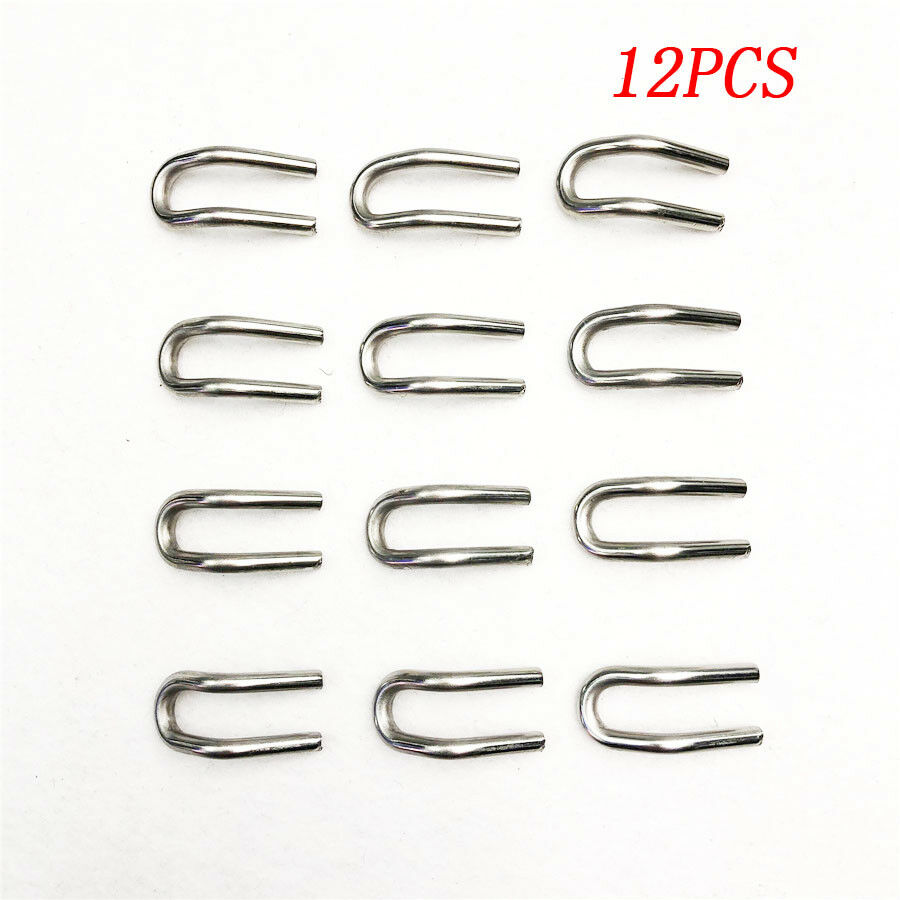 18Pcs Stainless Steel Motorcycle Exhaust Pipe Muffler Springs and Spring Hooks