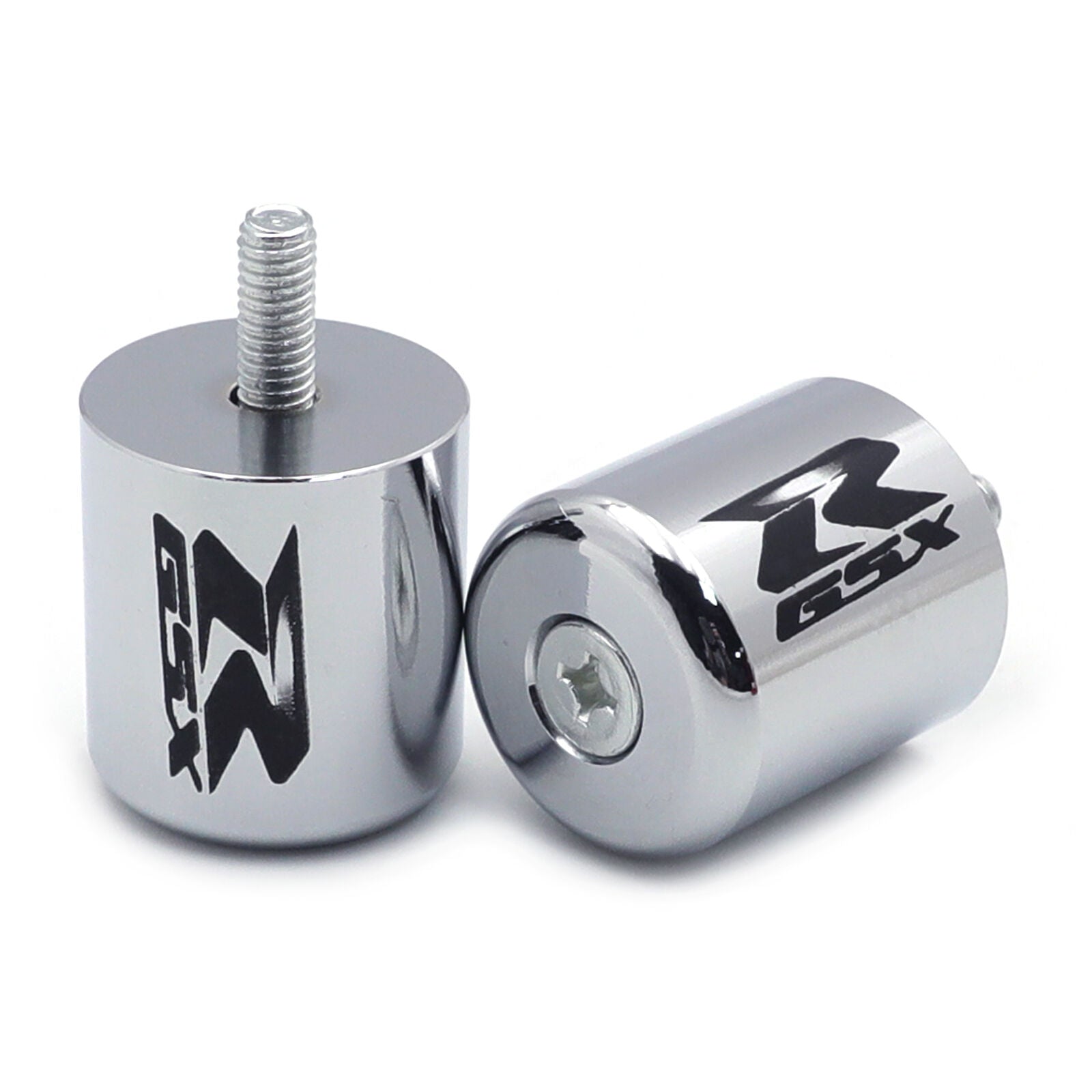 Hand Bar Ends For SUZUKI GSXR 600 750 GSXR600 GSXR750 GSXR1000 GSXR1100 Chrome