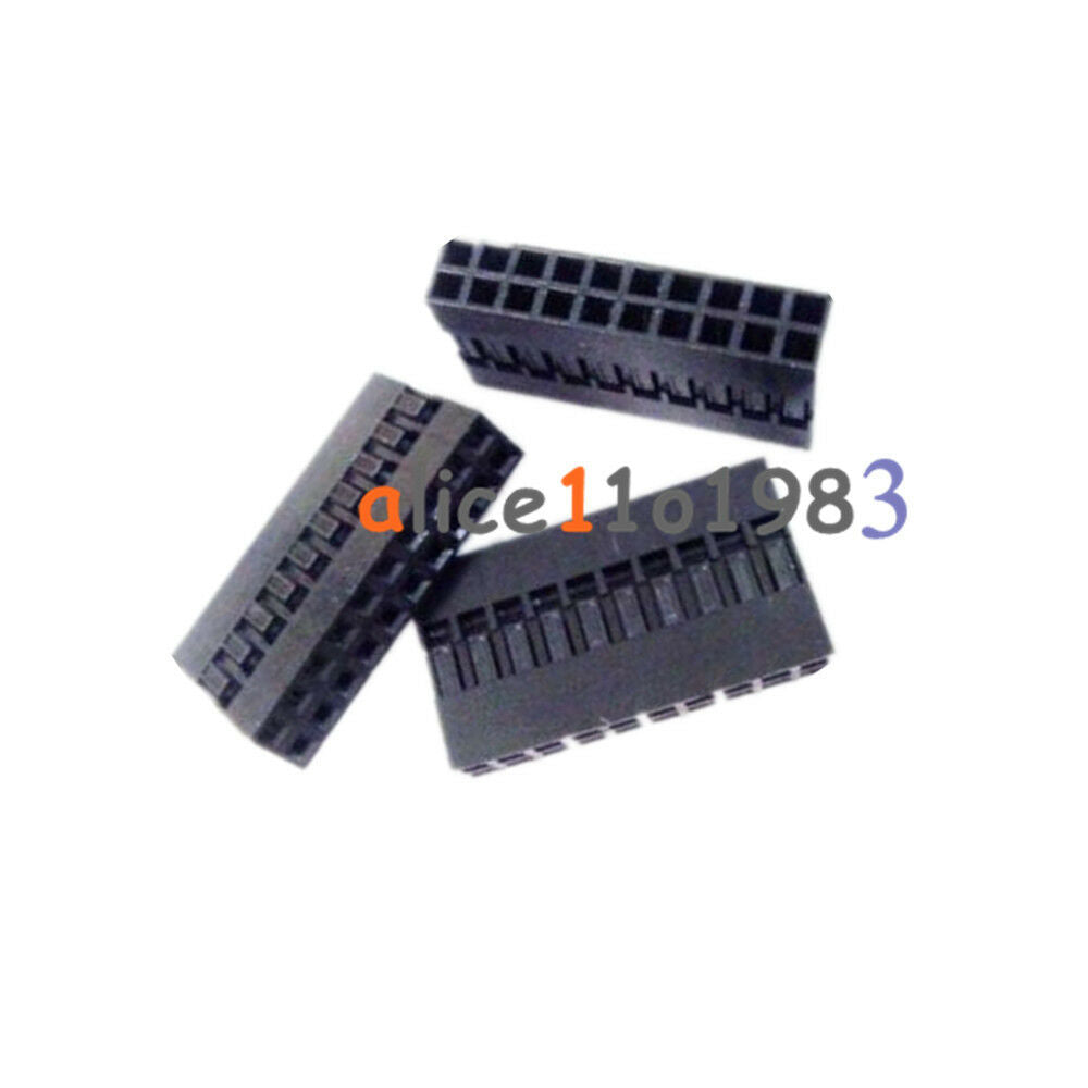 20PCS Dupont Connector Housing Female Connector 2.54mm 2,54mm 2x10Pin