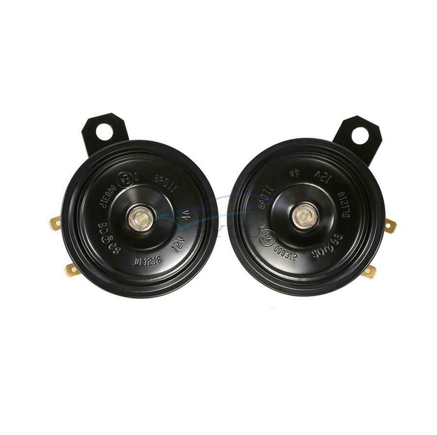 2× Universal 12V 48W 4A Car Truck Front Grille Electric Horns Speaker Loud 110DB