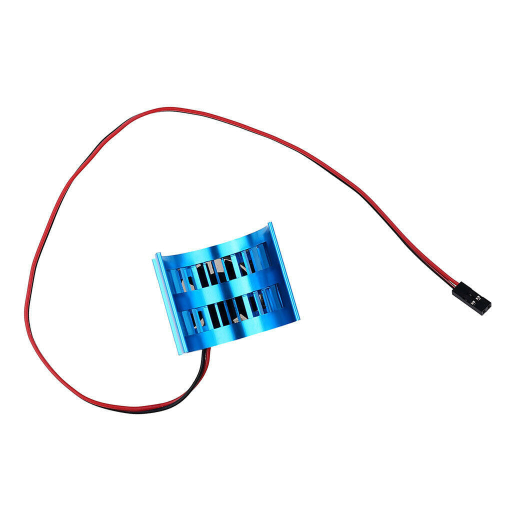 1/10 RC 540 Motor Heatsink & Cooling Fan for HSP Axial   DIY Parts