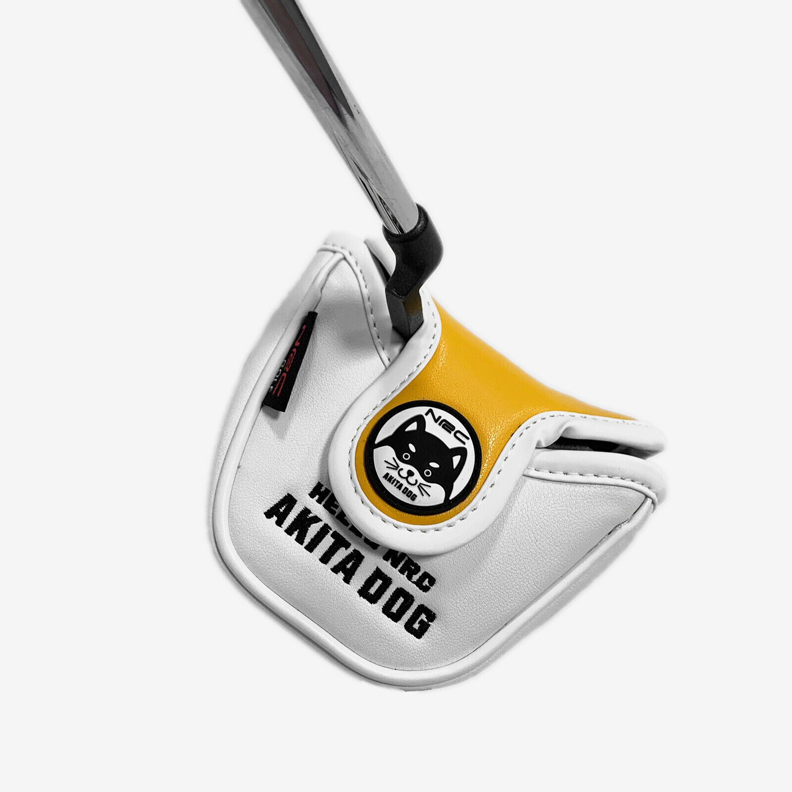 Golf Club Mallet Putter Headcover Protection Bag, Center Shaft Head Cover Guard