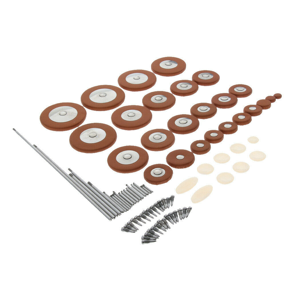 Repair Kit For Alto Saxophone, Includes Pad Pad, Shaft Rods, Button And Screws