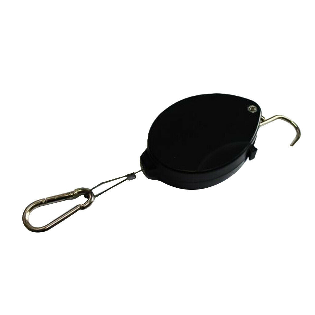 Retractable Key Chain with Hook Steel Wire Rope 1.6m Widely use