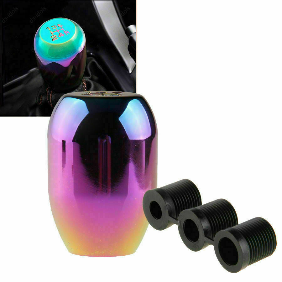5 Speed Universal Car Gear Mannual MT Shift Knob Multi-Color Aluminium Shifter