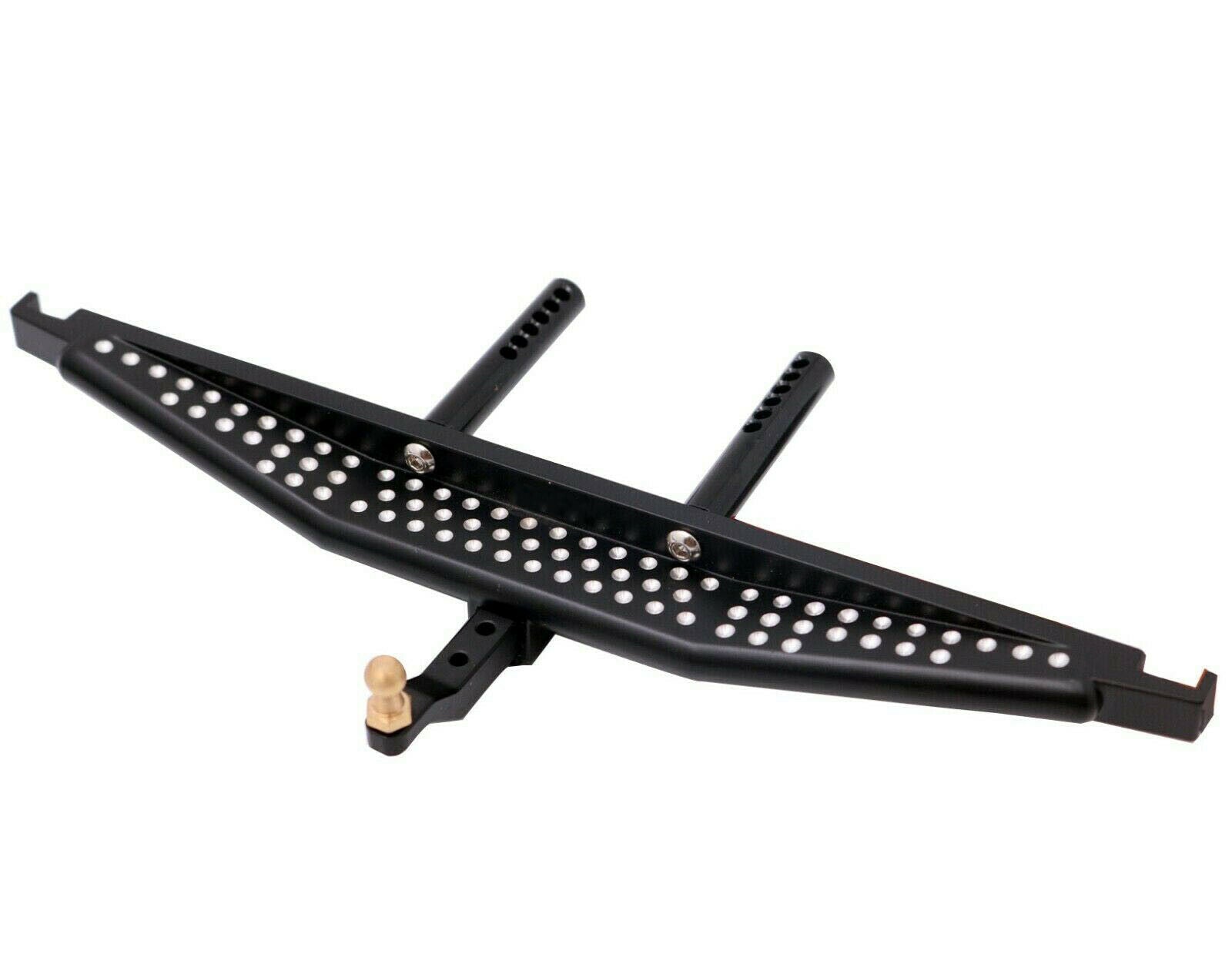 Black 1/10 Scale Alloy Rear Bumper for RCing TRX-4 Axial SCX10 II AX90046