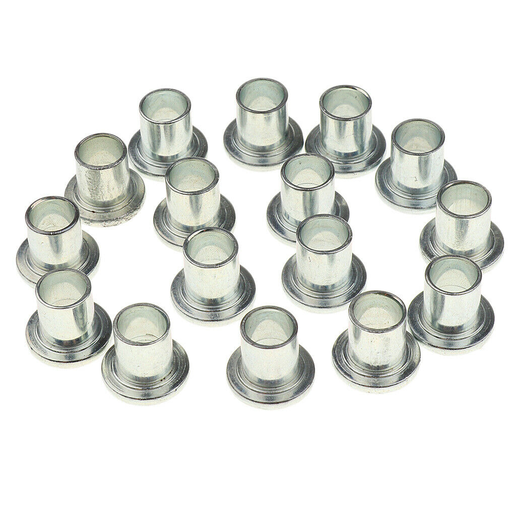 16pcs Roller Skate Wheels Accessories Center Bearing Bushing Spacer tool