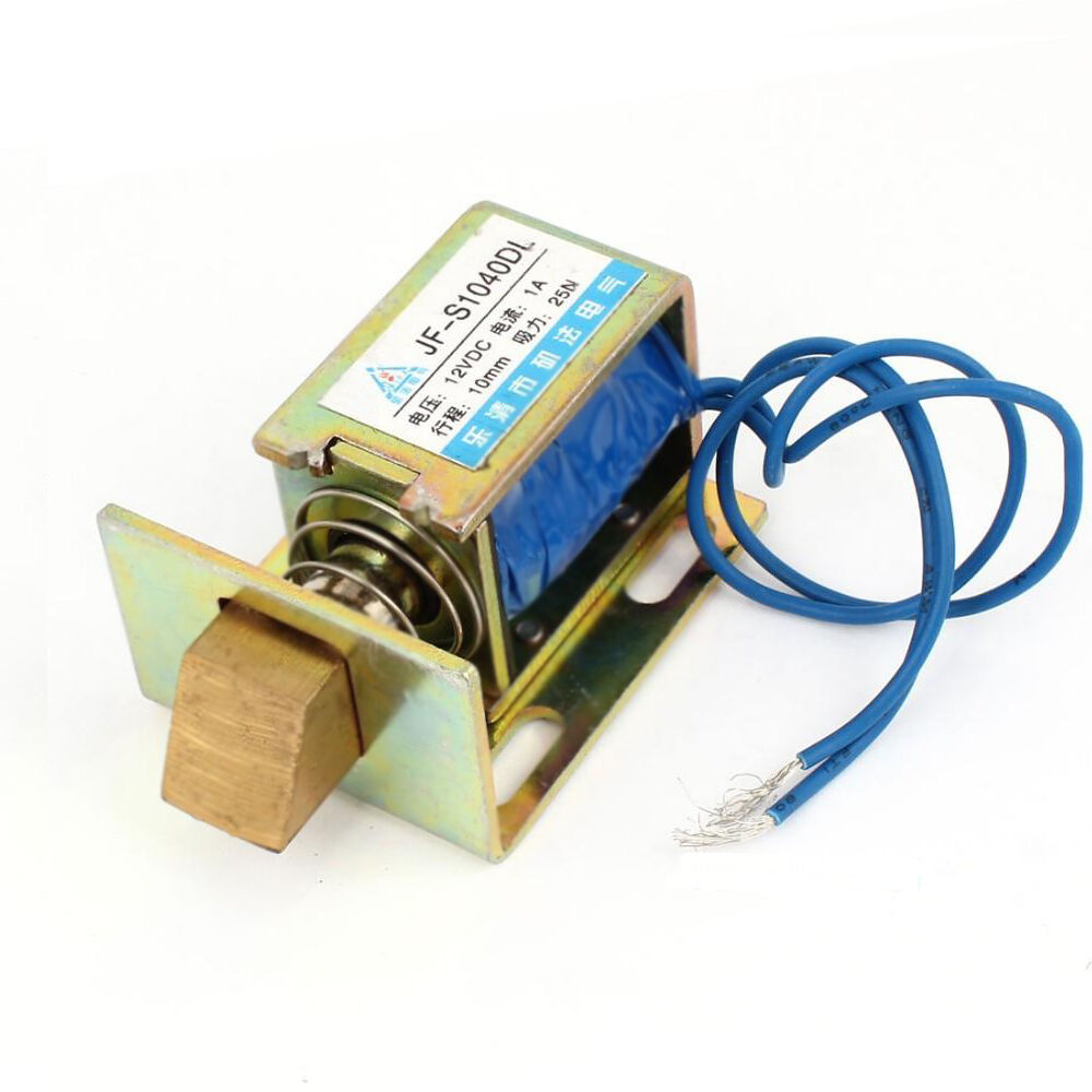 JF-S1040DL 12V 1A 25N 10mm Motor Parts Frame Lock Brushless DC Electromagnet