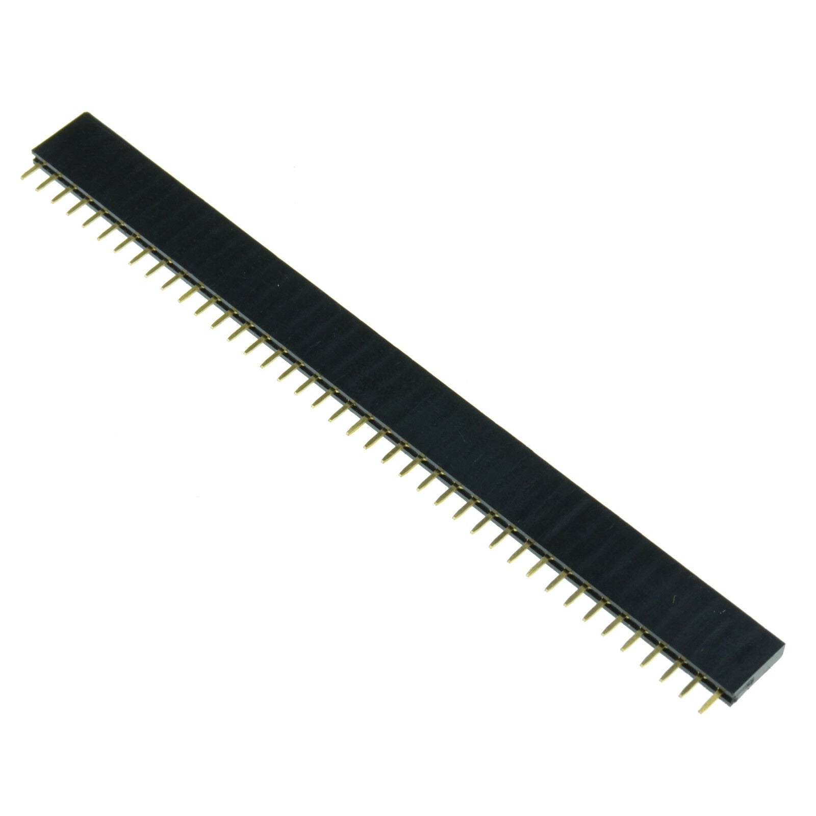 10Pcs 2.54mm 40pin Single Row Straight Female Pin Header Strip PBC Arduino good
