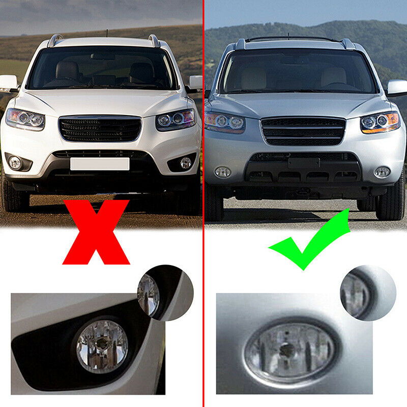 For Hyundai Santa Fe 07-09 Left Driver Side Fog Light Lamp Assembly 922012B000