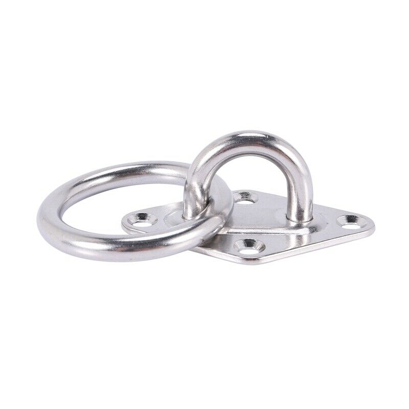 80Mmx50Mm Mounting Hook For Wall Or Ceiling With Round  Stainless Steel - BracT8