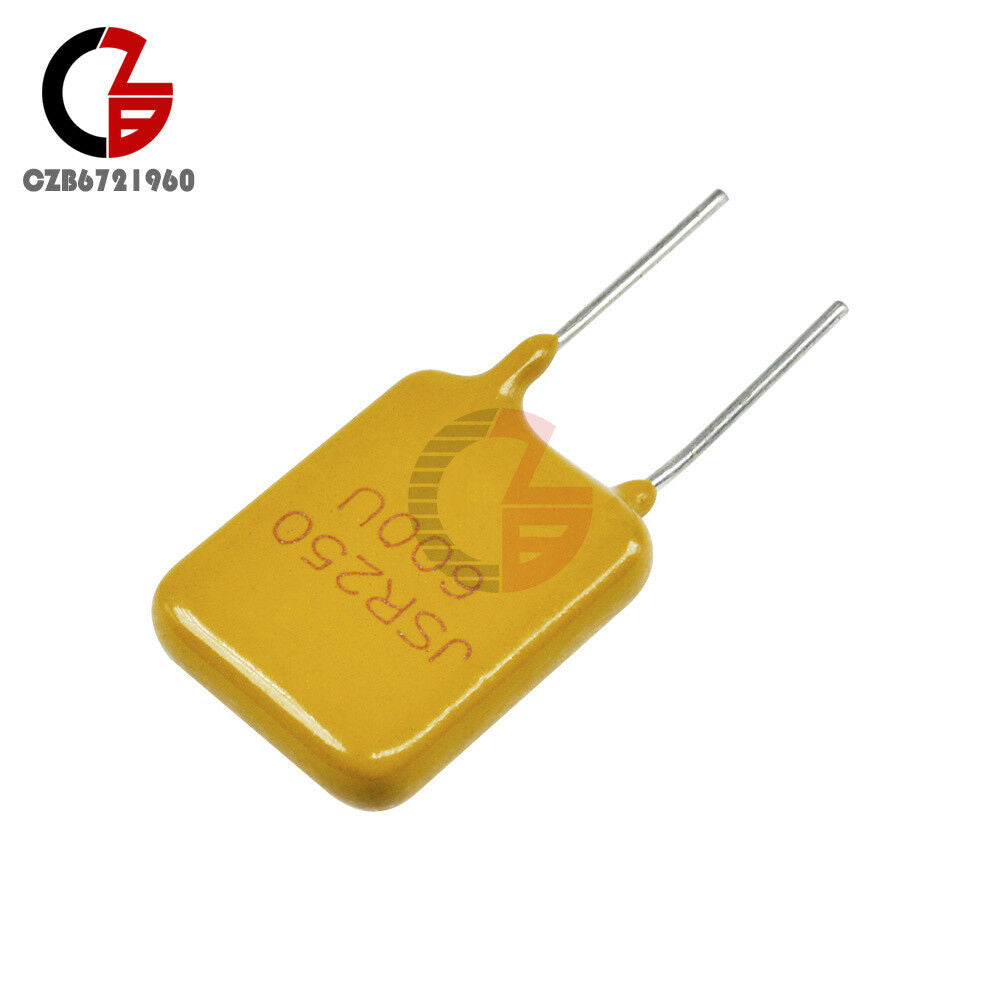 50PCS 650mA 0.65A 250V PolySwitch Resettable Fuse Poly Switch Fuses Polyfuse
