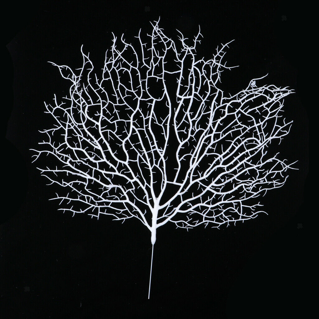 Artificial Coral Branch Decorative Tree Dried Plants Branches Decor White
