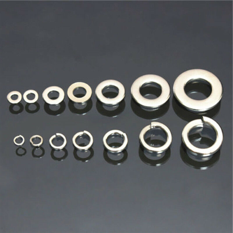 260Pcs Stainless Steel Washer Spring Pad Assortment Set M2.5-M10