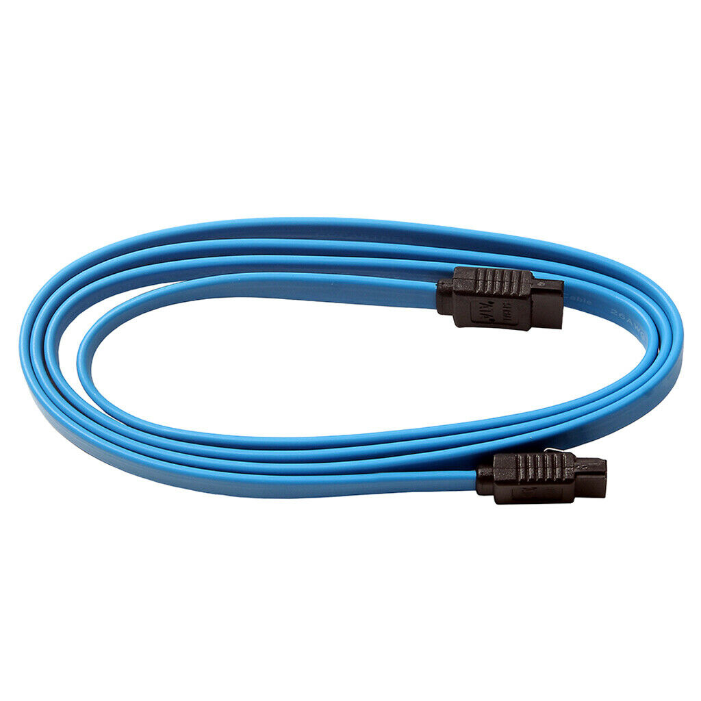 4X HDD 7 pin SATA 3.0 Data Extension Cable Copper Core Cord 1M/3.3ft 6Gb/s