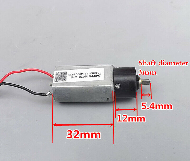 1pcs DC 3V Plastic Planetary Gear Motor Silent 180 Motor High Speed 1300 rpm