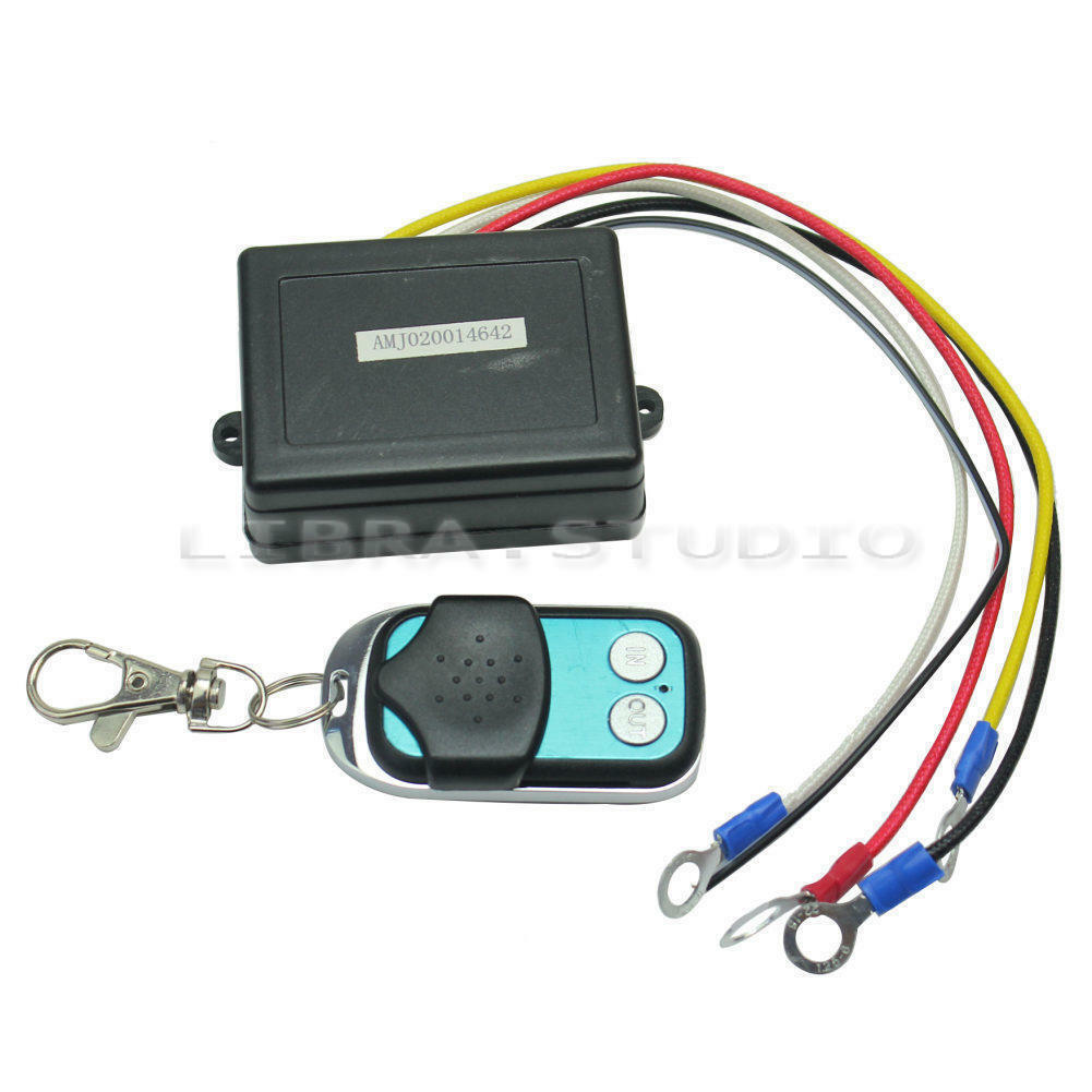 15m Wireless Remote Control Kit Keyring 12 Volt For Truck Jeep ATV SUV Winch S99