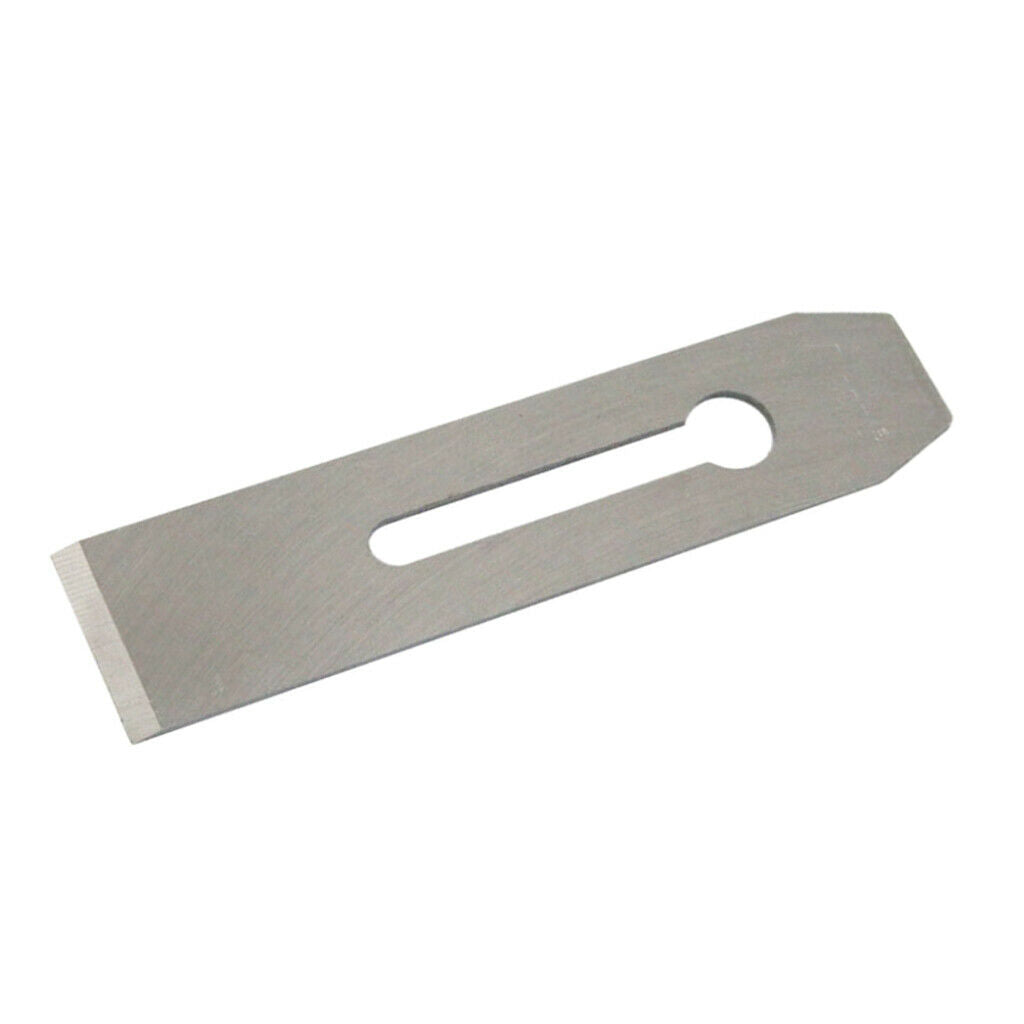 44mm High Carbon Steel Iron Bench Plane Replacement Blade Cutting Hand Tool