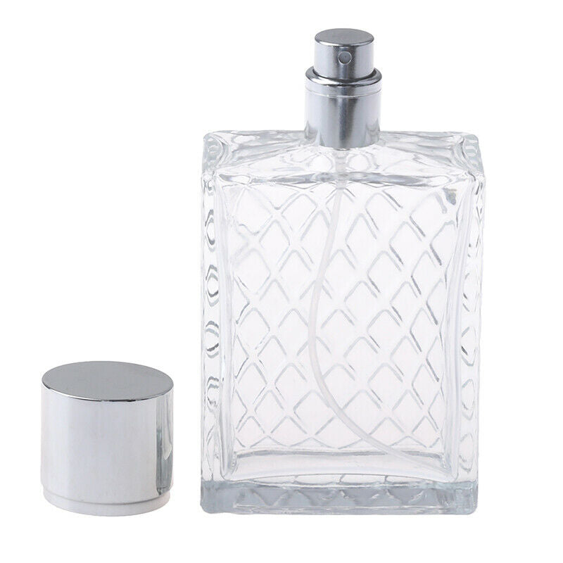 100ML Refillable Bottle Glass Empty Perfume Pump Bottle Spray Cosmetic Contai RC