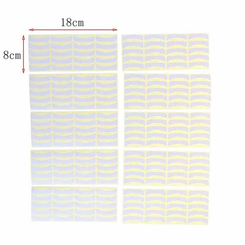 100 pairs extend patches paper eyes under pads eyelash extension paper pat.l8