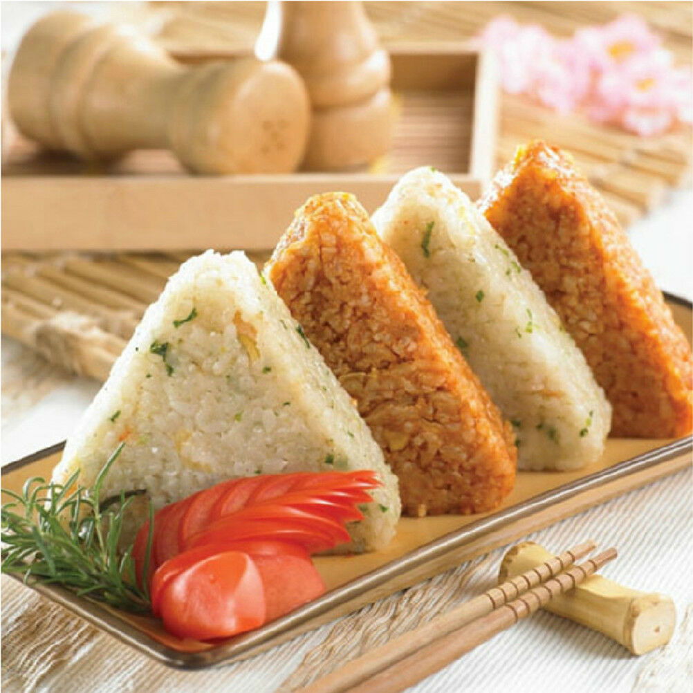 2 PCS/1 Set Sushi Mold Onigiri Rice Ball Bento Press Maker Mold DIY Too F.l8